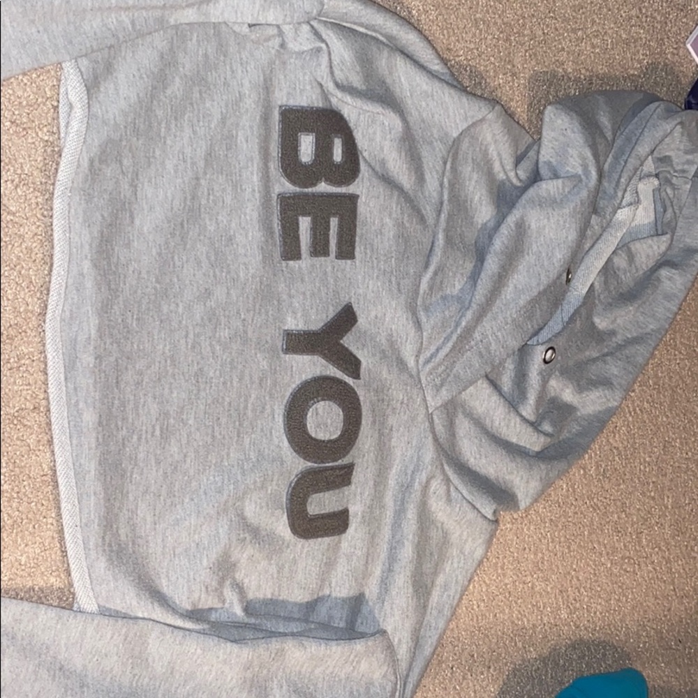 Crop top hoodie
